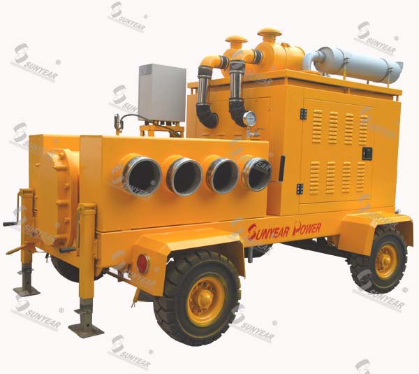 搶險救災專用排污泵掛車